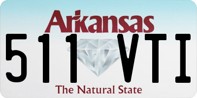 AR license plate 511VTI