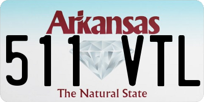 AR license plate 511VTL
