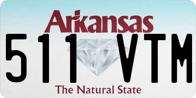 AR license plate 511VTM