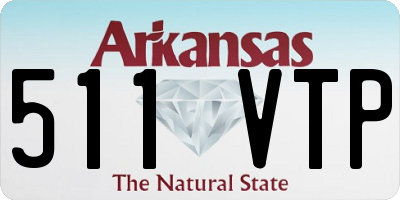 AR license plate 511VTP