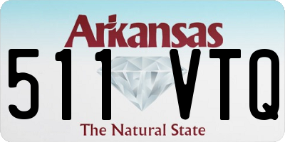 AR license plate 511VTQ