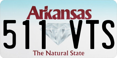 AR license plate 511VTS