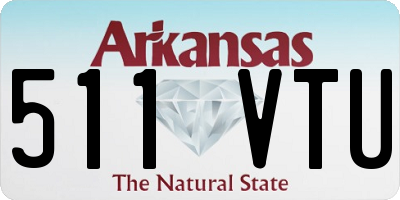 AR license plate 511VTU