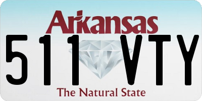 AR license plate 511VTY
