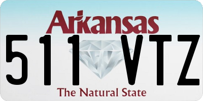 AR license plate 511VTZ