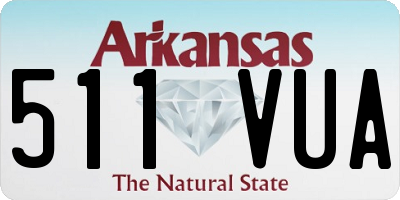 AR license plate 511VUA