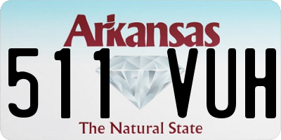 AR license plate 511VUH