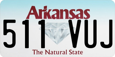AR license plate 511VUJ