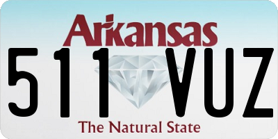 AR license plate 511VUZ