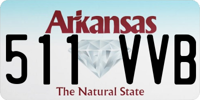 AR license plate 511VVB