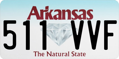 AR license plate 511VVF