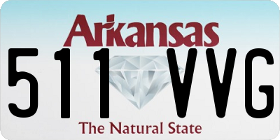 AR license plate 511VVG