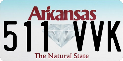 AR license plate 511VVK