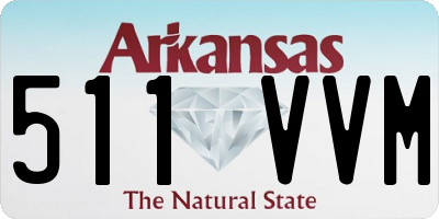 AR license plate 511VVM