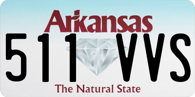 AR license plate 511VVS