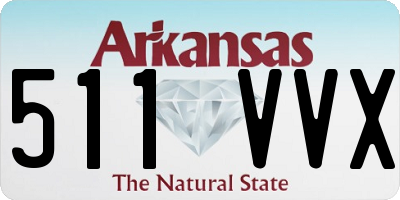 AR license plate 511VVX