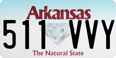 AR license plate 511VVY