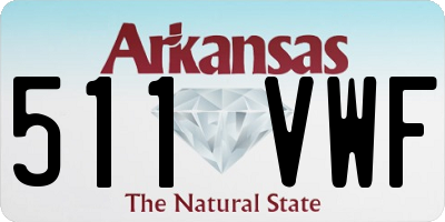 AR license plate 511VWF
