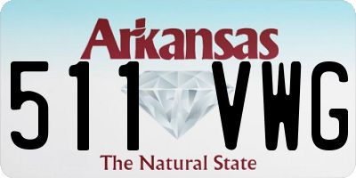 AR license plate 511VWG
