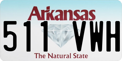 AR license plate 511VWH