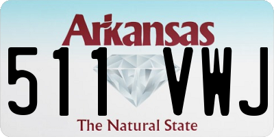 AR license plate 511VWJ