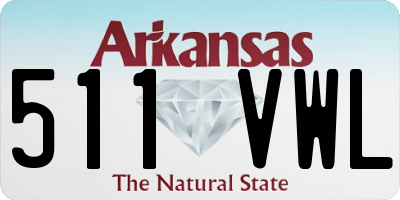 AR license plate 511VWL