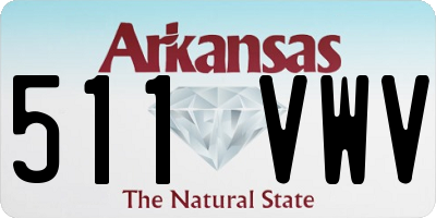 AR license plate 511VWV