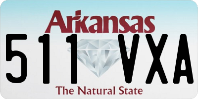 AR license plate 511VXA