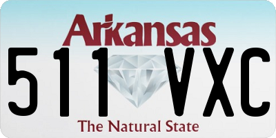 AR license plate 511VXC