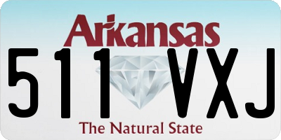 AR license plate 511VXJ