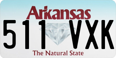 AR license plate 511VXK