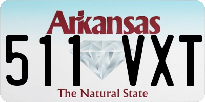 AR license plate 511VXT