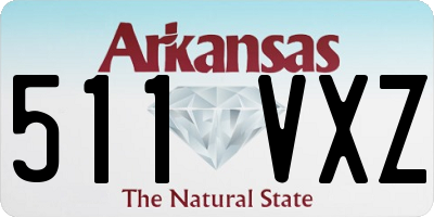 AR license plate 511VXZ