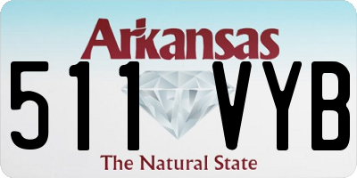 AR license plate 511VYB