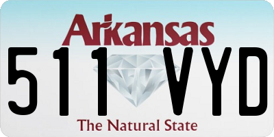 AR license plate 511VYD
