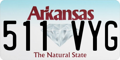 AR license plate 511VYG