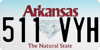 AR license plate 511VYH