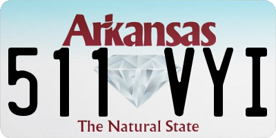 AR license plate 511VYI