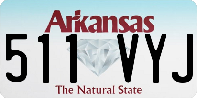 AR license plate 511VYJ