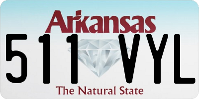 AR license plate 511VYL