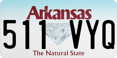 AR license plate 511VYQ
