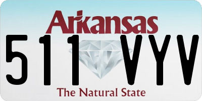 AR license plate 511VYV