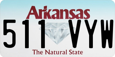 AR license plate 511VYW