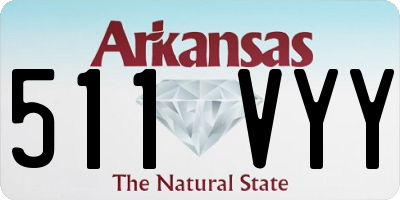 AR license plate 511VYY