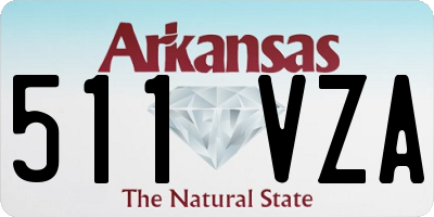 AR license plate 511VZA