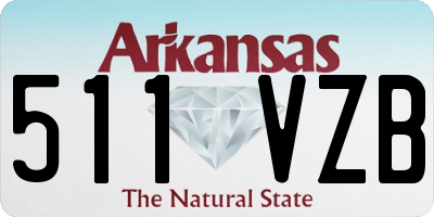 AR license plate 511VZB