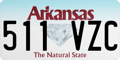 AR license plate 511VZC