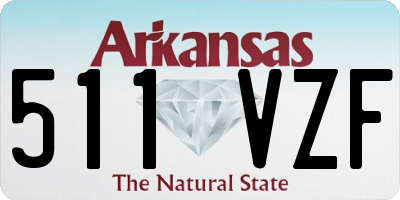 AR license plate 511VZF