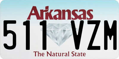 AR license plate 511VZM