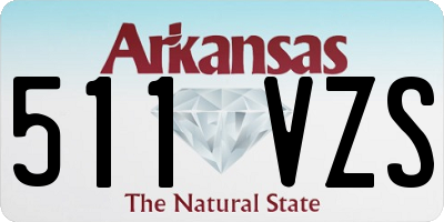 AR license plate 511VZS